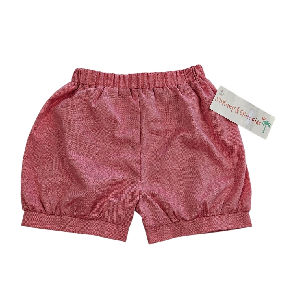 New Shrimp & Grits Kids Boone Hall Bubble Shorts Size 5 New With Tags NWT